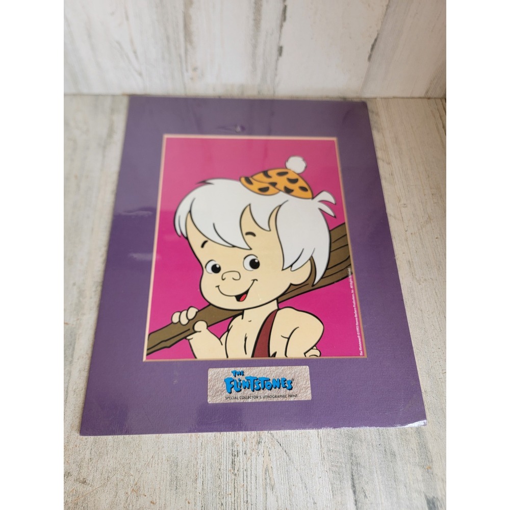 Flintstones Bam Bam special collectors lithographic art print‎